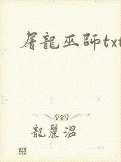 屠龙巫师txt