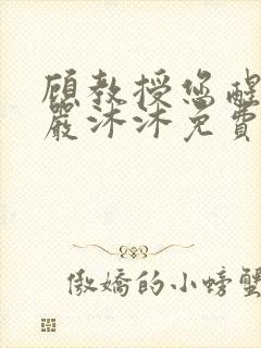 顾教授您醒了吗严沐沐免费阅读全文小说