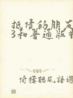 抵债的朋友麦子3和普通版对比