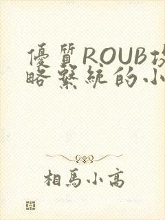 优质ROUB攻略系统的小说最新章节