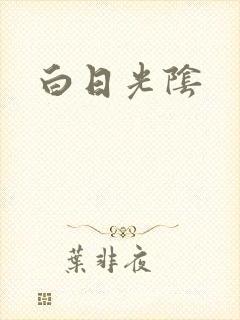 白日光阴