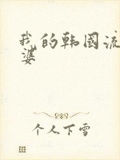 我的韩国流氓老婆