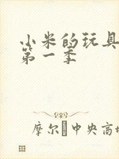 小米的玩具日记第一季