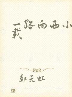 一路向西小说下载