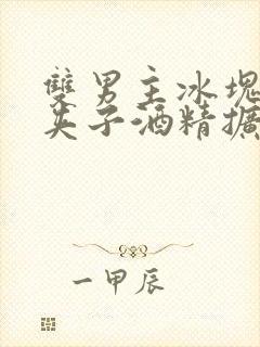 双男主冰块棉签夹子酒精扩张器