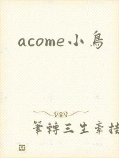 acome小鸟