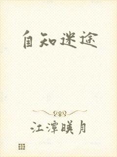 自知迷途