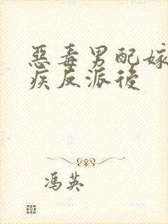 恶毒男配嫁给残疾反派后