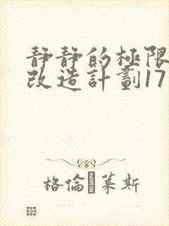 静静的极限自我改造计划17