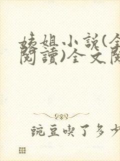 姨姐小说(全文阅读)全文阅读免费