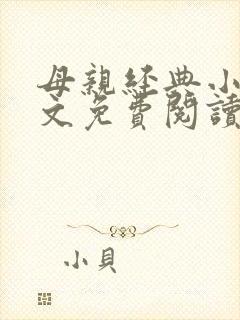 母亲经典小说全文免费阅读
