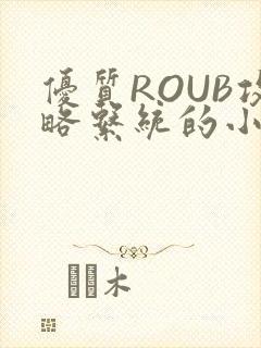 优质ROUB攻略系统的小说最新章节