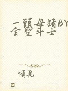 一头母猪BY黄金圣斗士