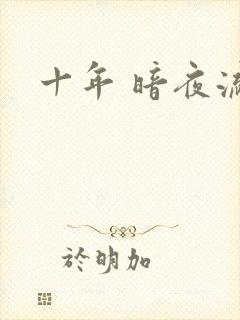 十年 暗夜流光