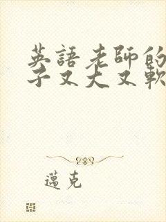 英语老师的小兔子又大又软