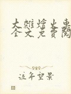 大杂烩火车小说全文免费阅读