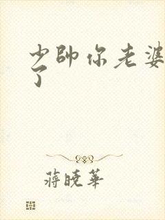 少帅你老婆又跑了