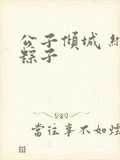 公子倾城 维和粽子