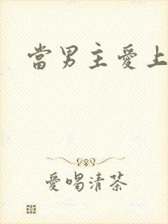 当男主爱上男配