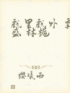 戏里戏外 季淮盛 林栀