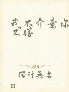 我不介意你又丑又瞎