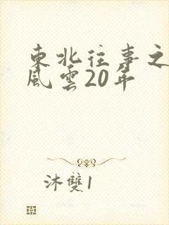 东北往事之黑道风云20年