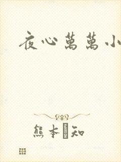夜心万万小说