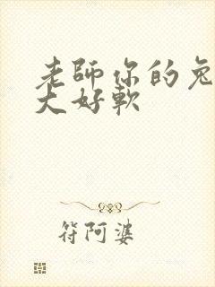 老师你的兔子好大好软