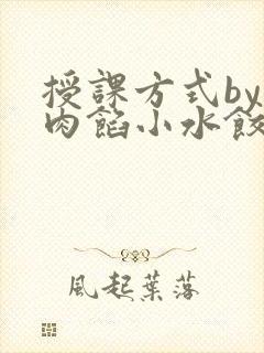 授课方式by 肉馅小水饺