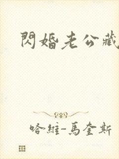 闪婚老公藏不住