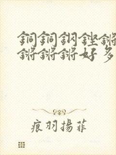 铜铜钢铿锵锵锵锵锵锵好多少阅读