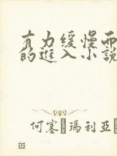 有力缓慢而坚定的进入小说