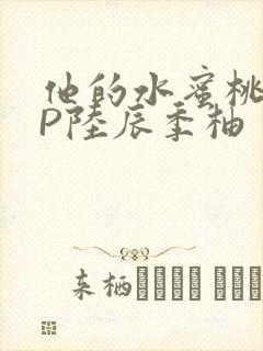 他的水蜜桃POP陆辰季柚