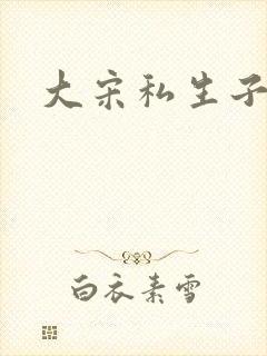 大宋私生子