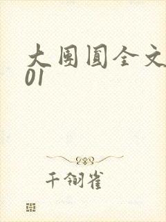 大团圆全文阅读01