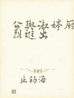 公与淑婷厨房猛烈进出