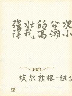 强壮的公次次弄得我高潮小说