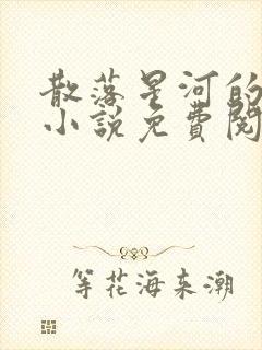 散落星河的记忆小说免费阅读全文