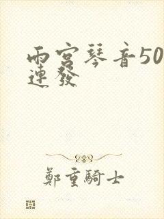 雨宫琴音500连发