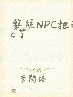系统NPC把我c了