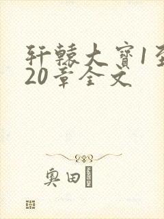 轩辕大宝1至720章全文