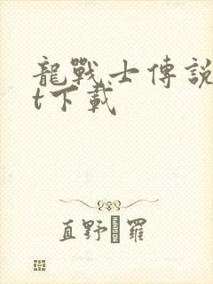 龙战士传说txt下载