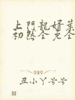 上门龙婿叶辰萧初然全免全集