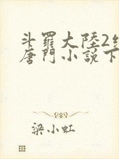 斗罗大陆2绝世唐门小说下载