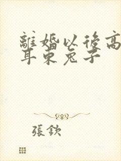 离婚以后高干 耳东兔子