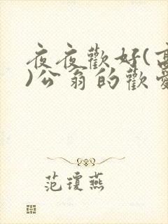 夜夜欢好(高h)公翁的欢爱