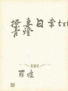 撩妻日常txt青灯