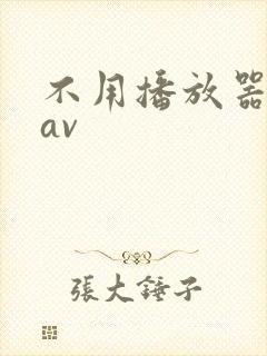 不用播放器的gav