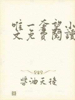 唯一奢望小说全文免费阅读