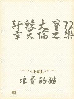 轩辕大宝720章天伦之乐